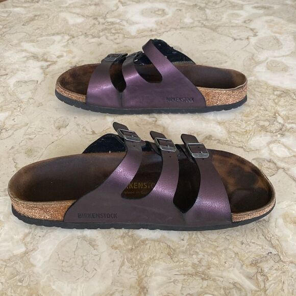 Birkenstock Florida Birko-flor Purple - Picture 5 of 11